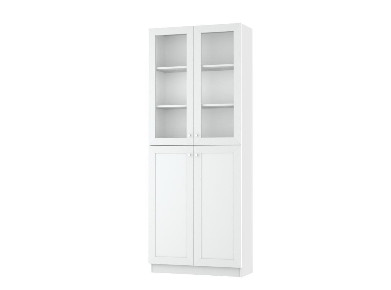 Изображение товара Книжный шкаф Билли 18 white ИКЕА (IKEA), 80x30x202 см на сайте adeta.ru