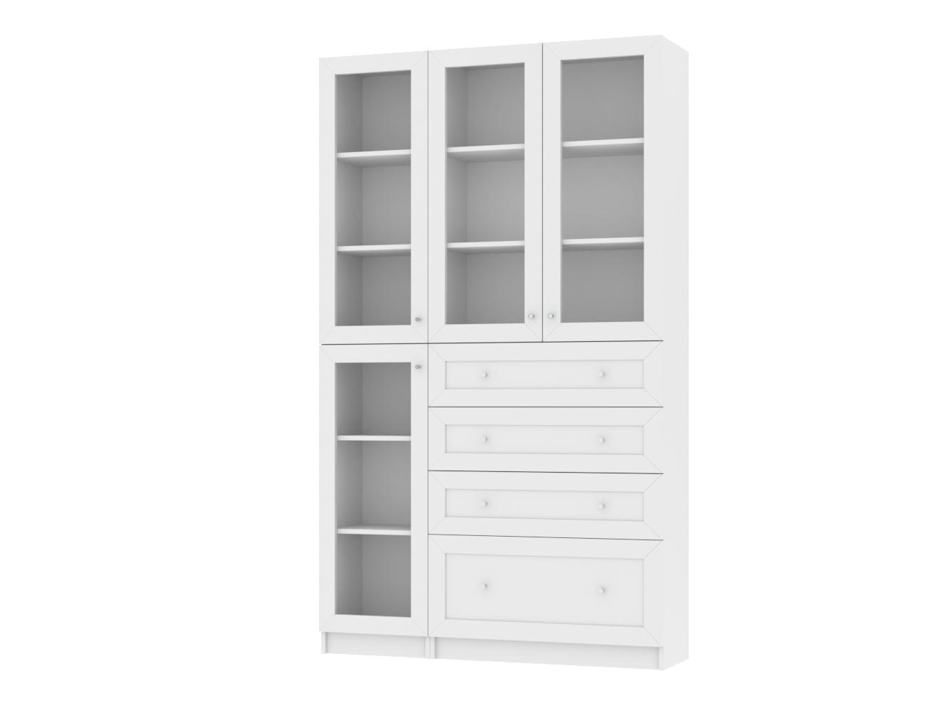 Изображение товара Книжный шкаф Билли 42 white ИКЕА (IKEA), 120x30x202 см на сайте adeta.ru