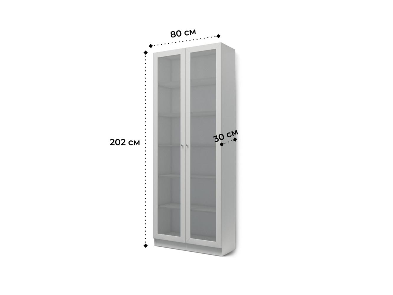 Изображение товара Книжный шкаф Билли 20 grey ИКЕА (IKEA), 80x30x202 см на сайте adeta.ru