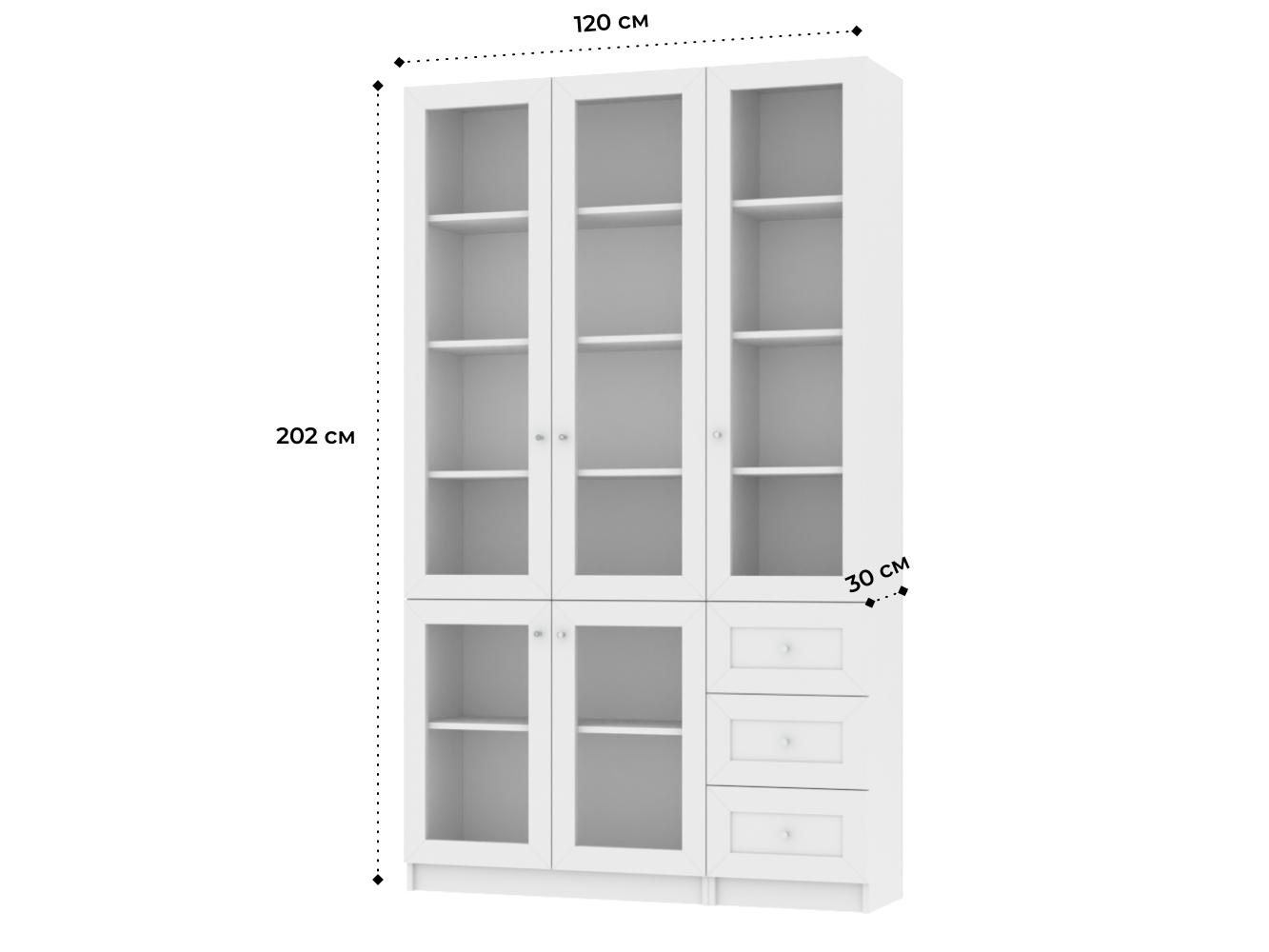 Изображение товара Книжный шкаф Билли 41 white ИКЕА (IKEA), 120x30x202 см на сайте adeta.ru