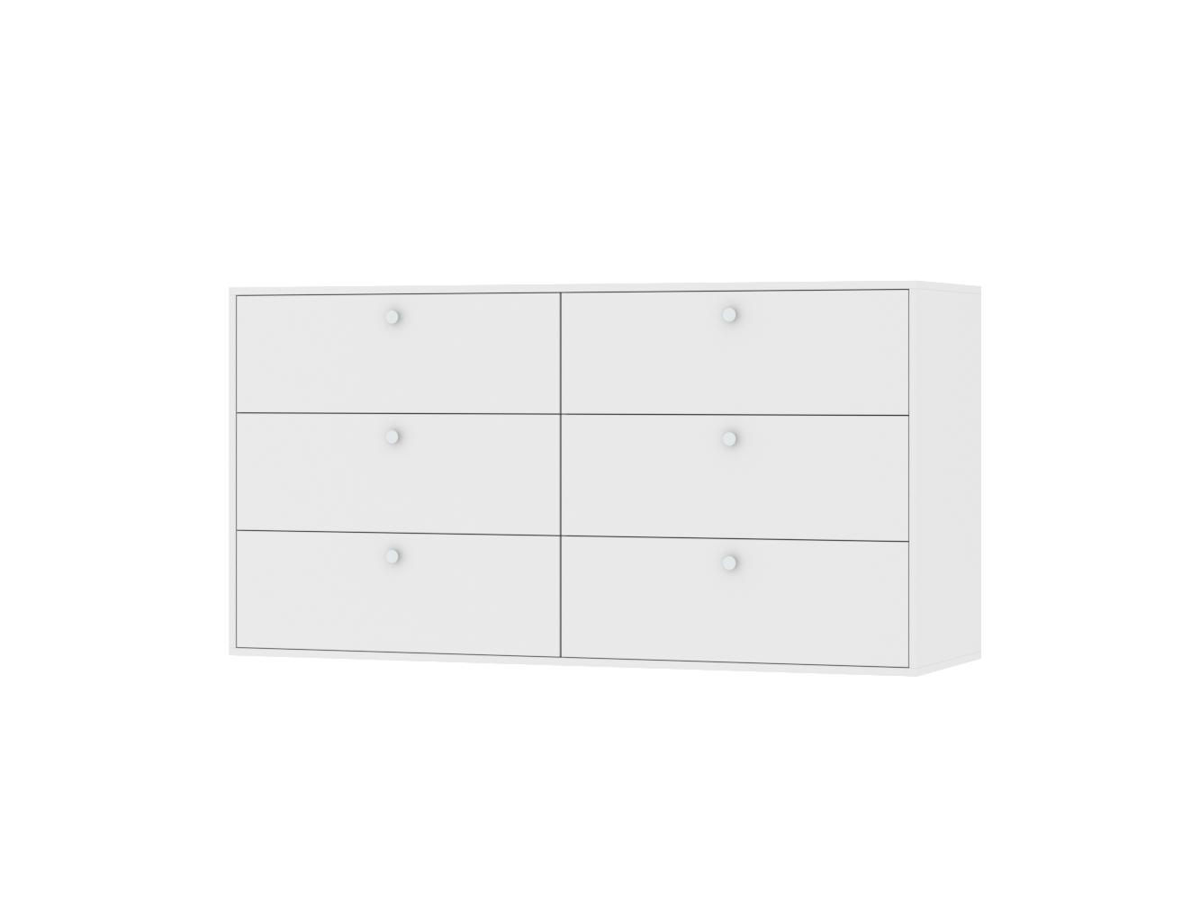 Комод Каллакс 16 white ИКЕА (IKEA) изображение товара