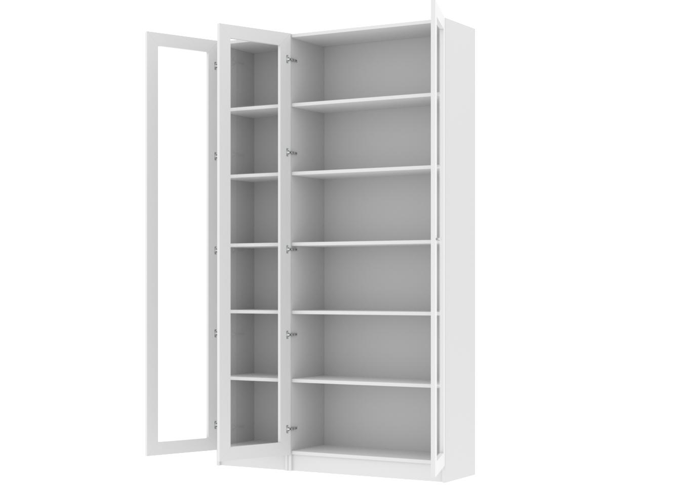 Изображение товара Книжный шкаф Билли 24 white ИКЕА (IKEA), 120x30x202 см на сайте adeta.ru