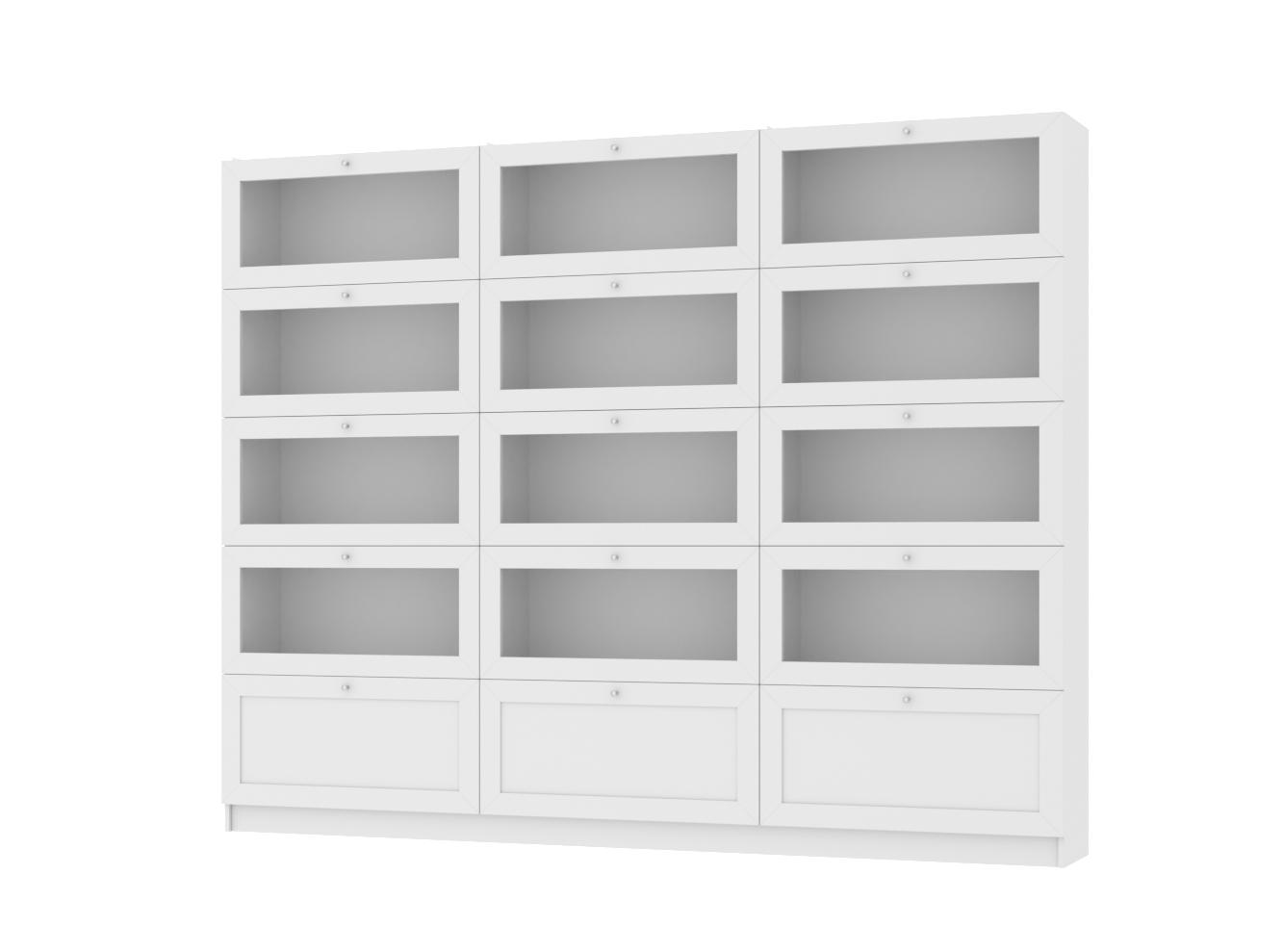 Изображение товара Книжный шкаф Билли 57 white ИКЕА (IKEA), 240x30x190 см на сайте adeta.ru