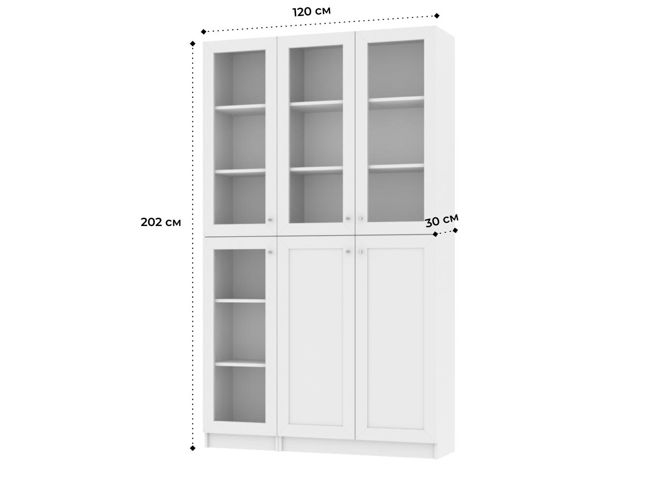 Изображение товара Книжный шкаф Билли 77 white desire ИКЕА (IKEA), 120x30x202 см на сайте adeta.ru