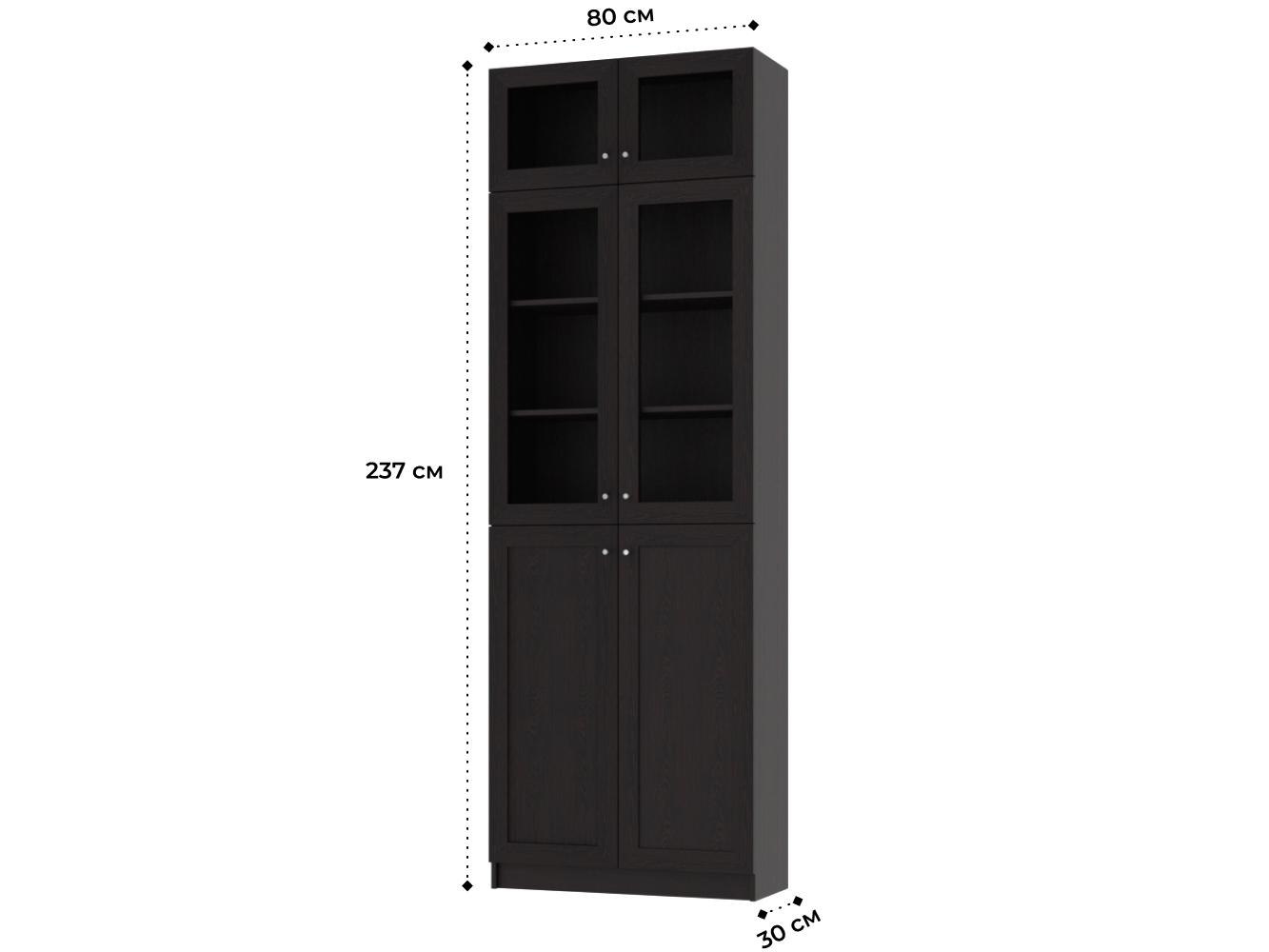 Изображение товара Книжный шкаф Билли 36 wenge tsava ИКЕА (IKEA), 80x30x237 см на сайте adeta.ru