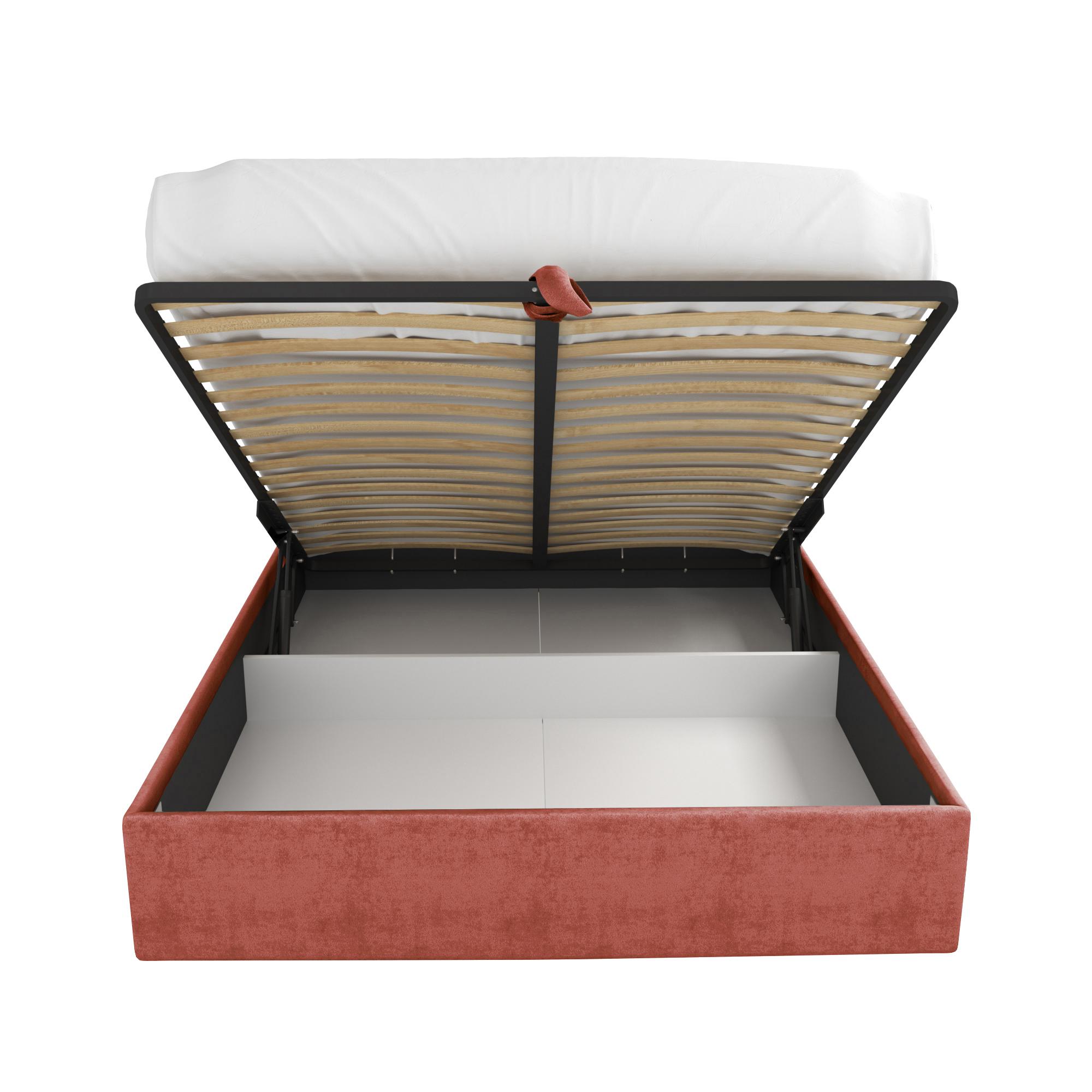 Кровать Милини оранжевая 160х200 изображение товара