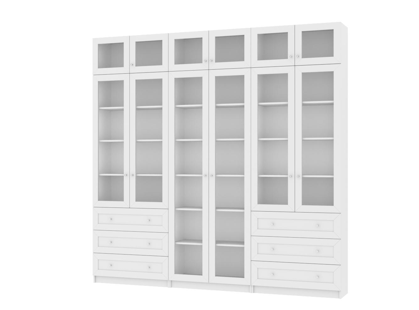 Изображение товара Книжный шкаф Билли 54 white ИКЕА (IKEA), 240x30x237 см на сайте adeta.ru