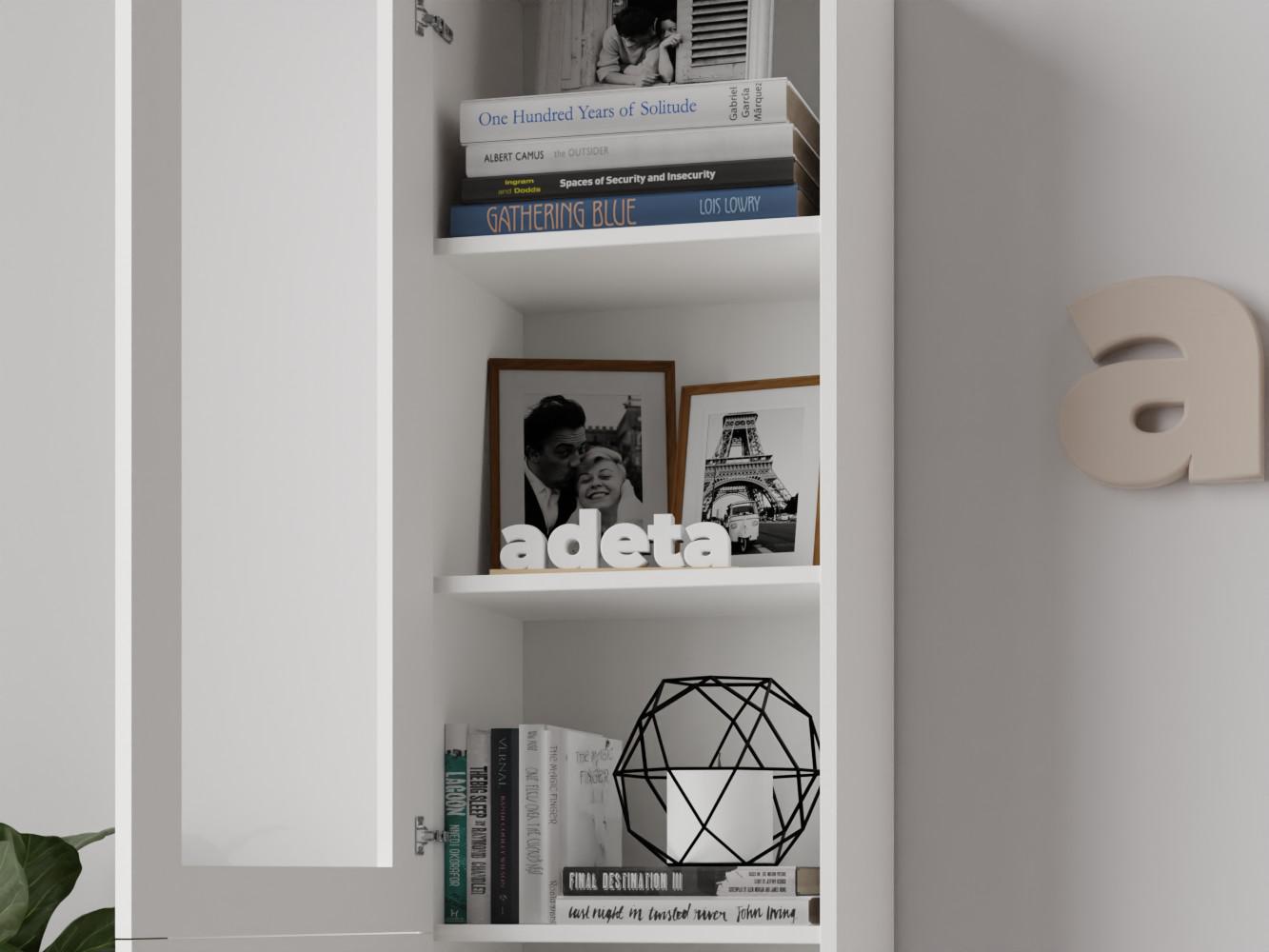 Изображение товара Книжный шкаф Билли 14 white ИКЕА (IKEA), 40x30x202 см на сайте adeta.ru