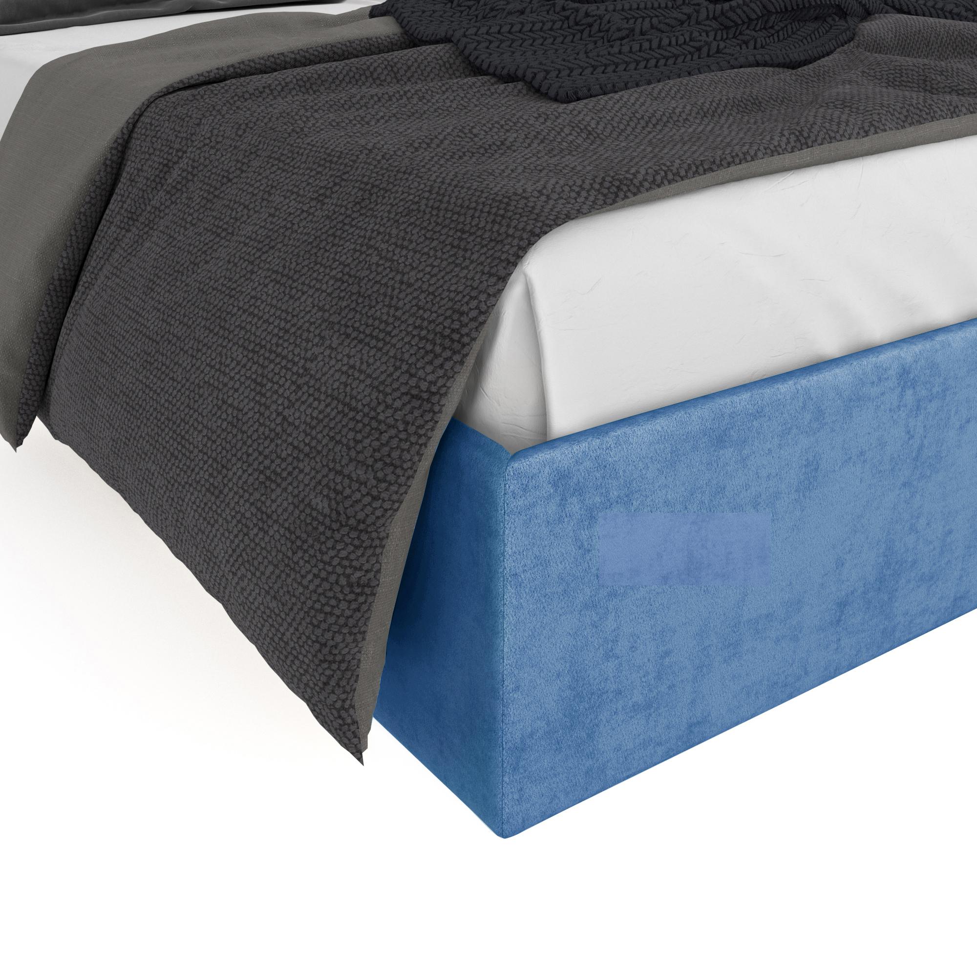 Кровать Стелия синяя 160х200 изображение товара