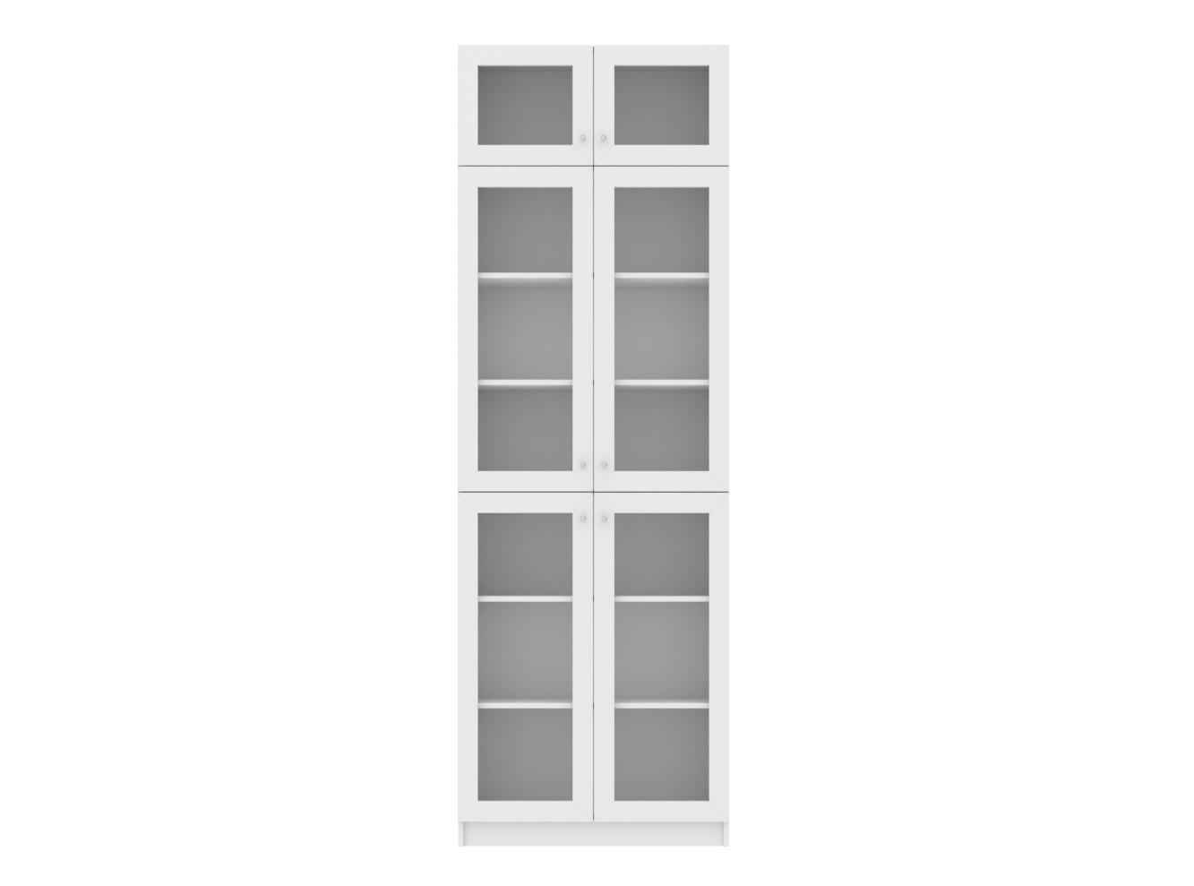 Изображение товара Книжный шкаф Билли 68 white ИКЕА (IKEA), 80x30x237 см на сайте adeta.ru
