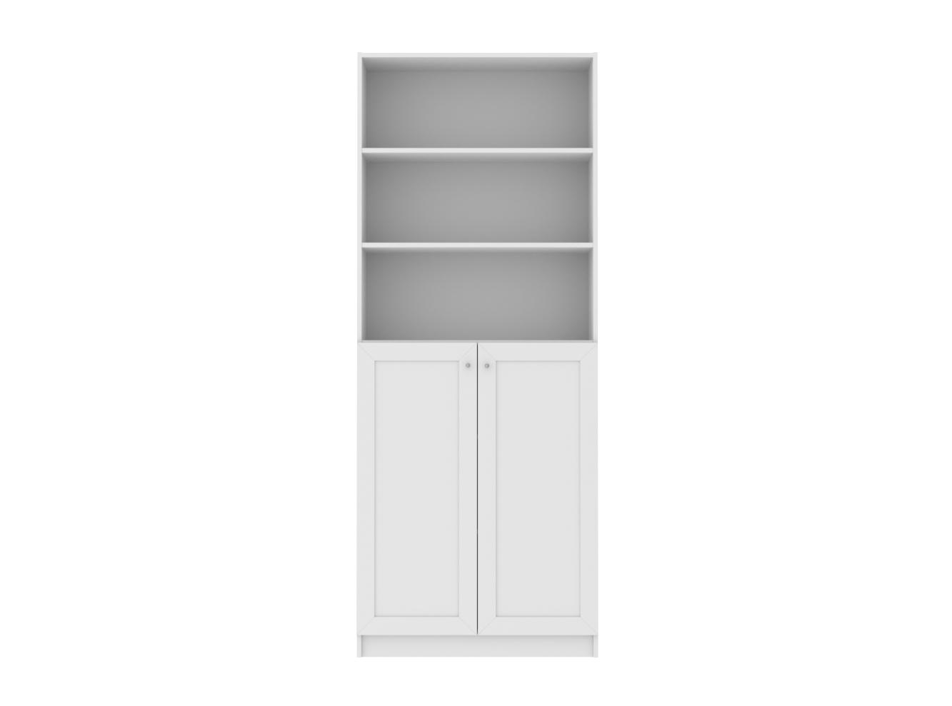 Изображение товара Книжный шкаф Билли 34 white ИКЕА (IKEA), 80x30x202 см на сайте adeta.ru