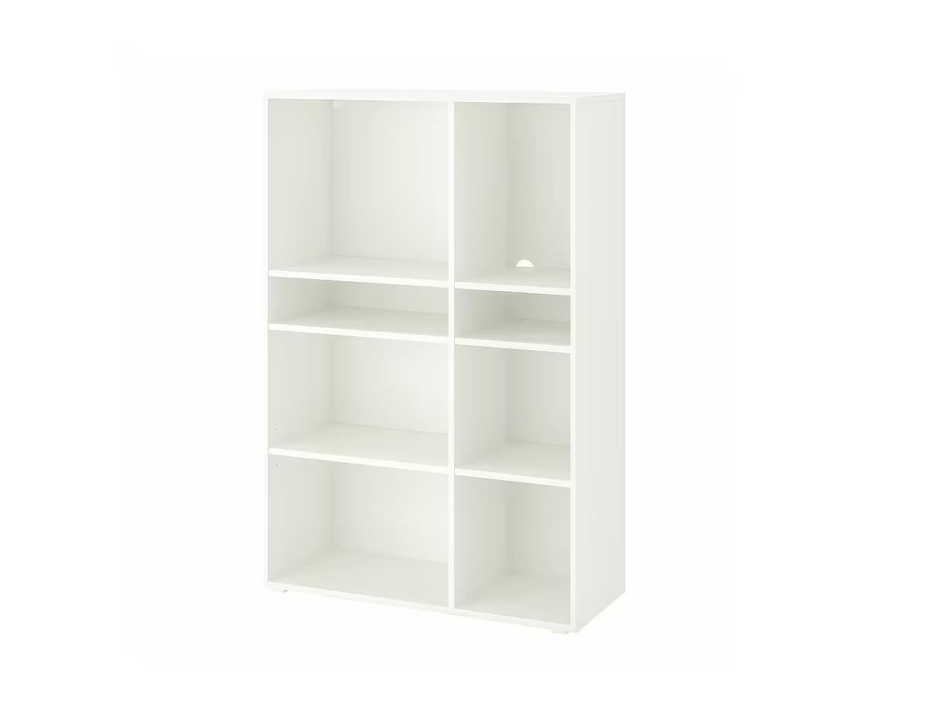 Изображение товара Стеллаж Вихалс 3 white ИКЕА (IKEA), 95x37x140 см на сайте adeta.ru