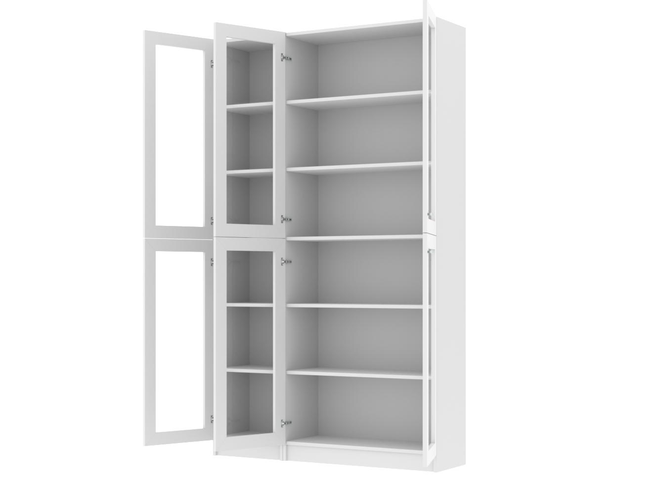 Изображение товара Книжный шкаф Билли 23 white ИКЕА (IKEA), 120x30x202 см на сайте adeta.ru