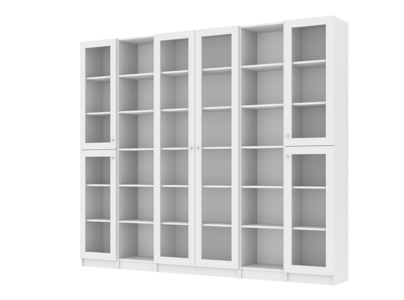 Изображение товара Книжный шкаф Билли 52 white ИКЕА (IKEA), 240x30x202 см на сайте adeta.ru