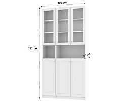 Изображение товара Книжный шкаф Билли 337 white ИКЕА (IKEA) на сайте adeta.ru