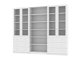 Изображение товара Книжный шкаф Билли 369 white ИКЕА (IKEA) на сайте adeta.ru
