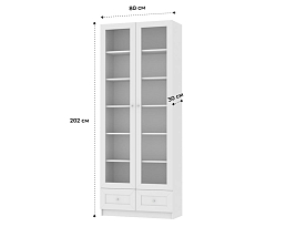 Изображение товара Книжный шкаф Билли 315 white ИКЕА (IKEA) на сайте adeta.ru