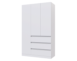 Изображение товара Распашной шкаф Мальм 314 white ИКЕА (IKEA) на сайте adeta.ru