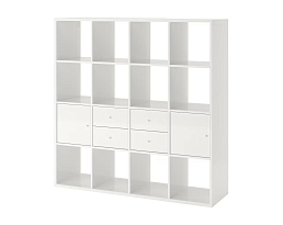 Изображение товара Стеллаж Каллакс 217 white ИКЕА (IKEA)  на сайте adeta.ru