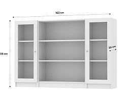 Изображение товара Книжный шкаф Билли 420 white ИКЕА (IKEA) на сайте adeta.ru