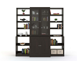 Изображение товара Книжный шкаф Хавста 14 brown ИКЕА (IKEA) на сайте adeta.ru