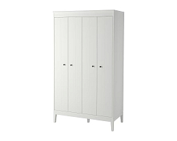 Изображение товара Распашной шкаф Иданаc 14 white ИКЕА (IKEA) на сайте adeta.ru