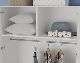Изображение товара Распашной шкаф Пакс Фардал 50 white ИКЕА (IKEA) на сайте adeta.ru