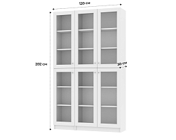 Изображение товара Книжный шкаф Билли 339 white ИКЕА (IKEA) на сайте adeta.ru