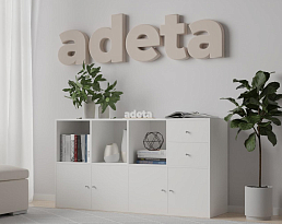 Изображение товара Стеллаж Билли 127 white ИКЕА (IKEA) на сайте adeta.ru