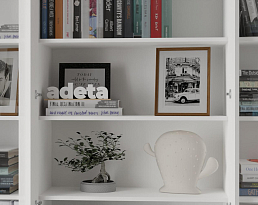 Изображение товара Книжный шкаф Билли 416 white ИКЕА (IKEA) на сайте adeta.ru