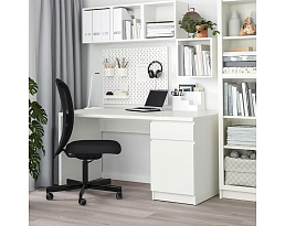 Изображение товара Письменный стол Мальм 413 white ИКЕА (IKEA) на сайте adeta.ru