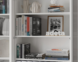 Изображение товара Книжный шкаф Билли 363 white ИКЕА (IKEA) на сайте adeta.ru