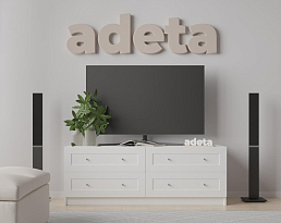 Изображение товара Тумба под телевизор Билли 519 white ИКЕА (IKEA) на сайте adeta.ru
