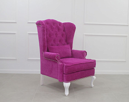 Изображение товара Каминное кресло Оксфорд розовое на сайте adeta.ru