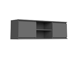 Изображение товара Навесной шкаф Мальм 4 grey ИКЕА (IKEA) на сайте adeta.ru